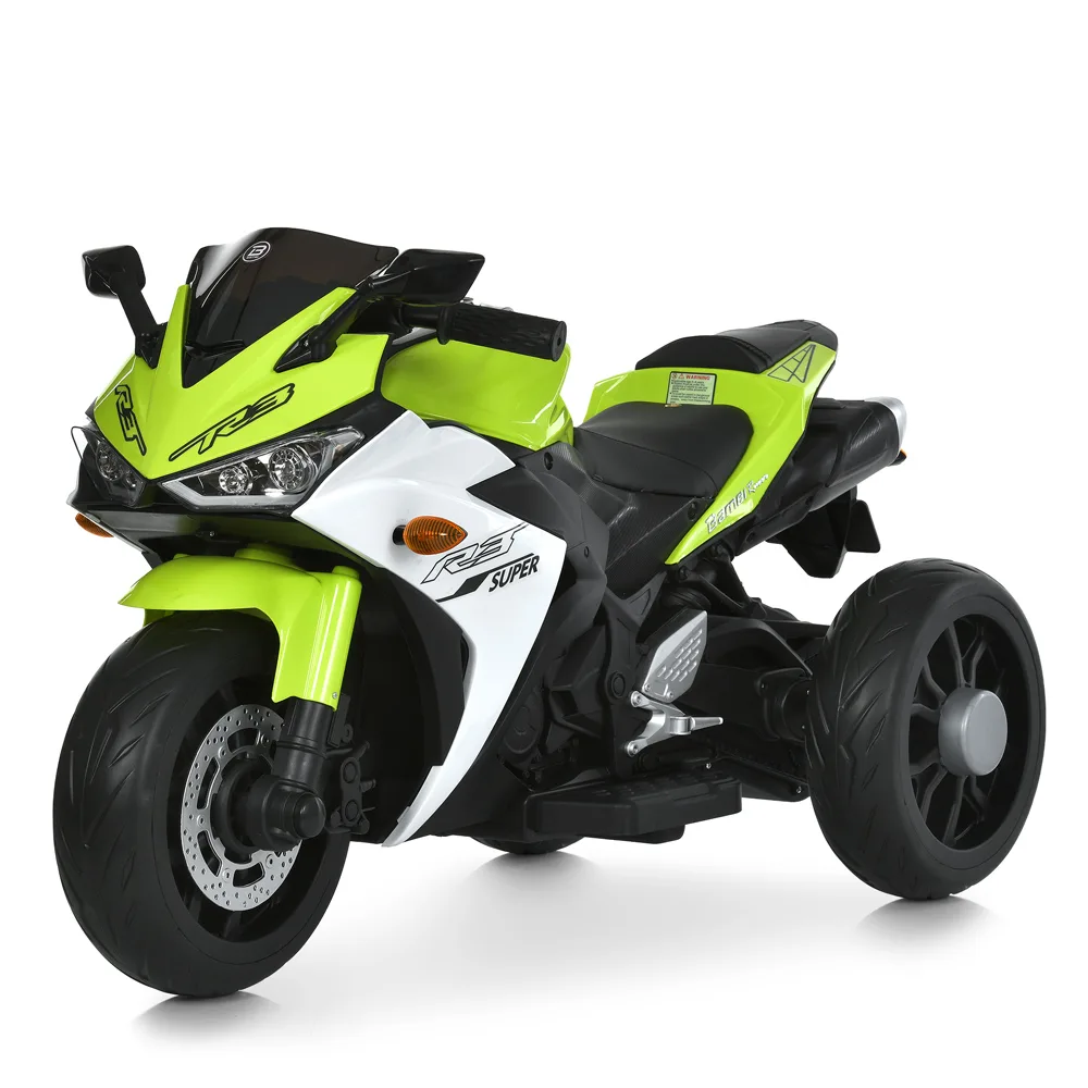 Мотоцикл Bambi Racer M 6329EL-5, Зелений - Зображення 1