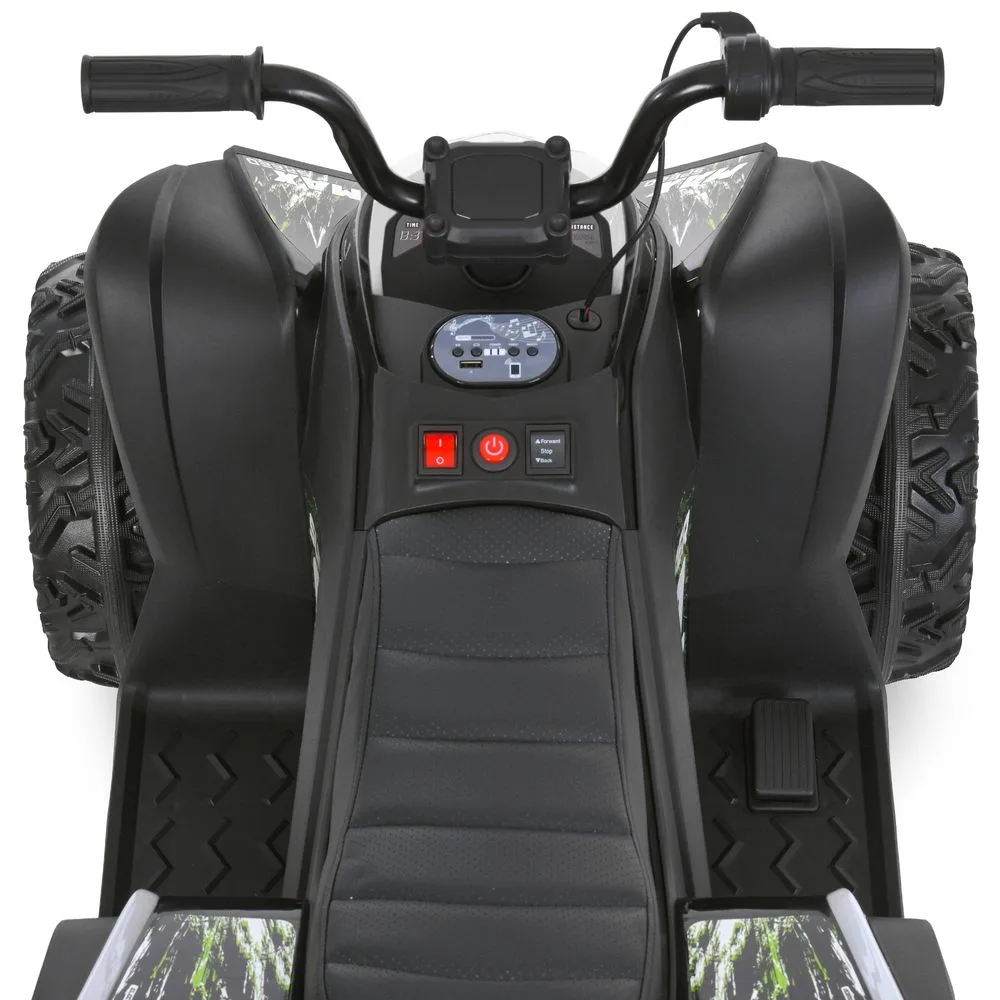 Квадроцикл Bambi Racer M 6283EL-1-2, Біло-чорний - Зображення 6