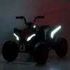 Квадроцикл Bambi Racer M 6283EL-1-2, Біло-чорний - Thumbnail Image 4
