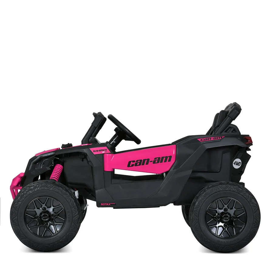 Електромобіль Buggy M 5099EBLR-8-2(24V), Рожево-чорний - Зображення 5