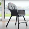 Стільчик для годування MoMi REKI 2в1 black - Thumbnail Image 6