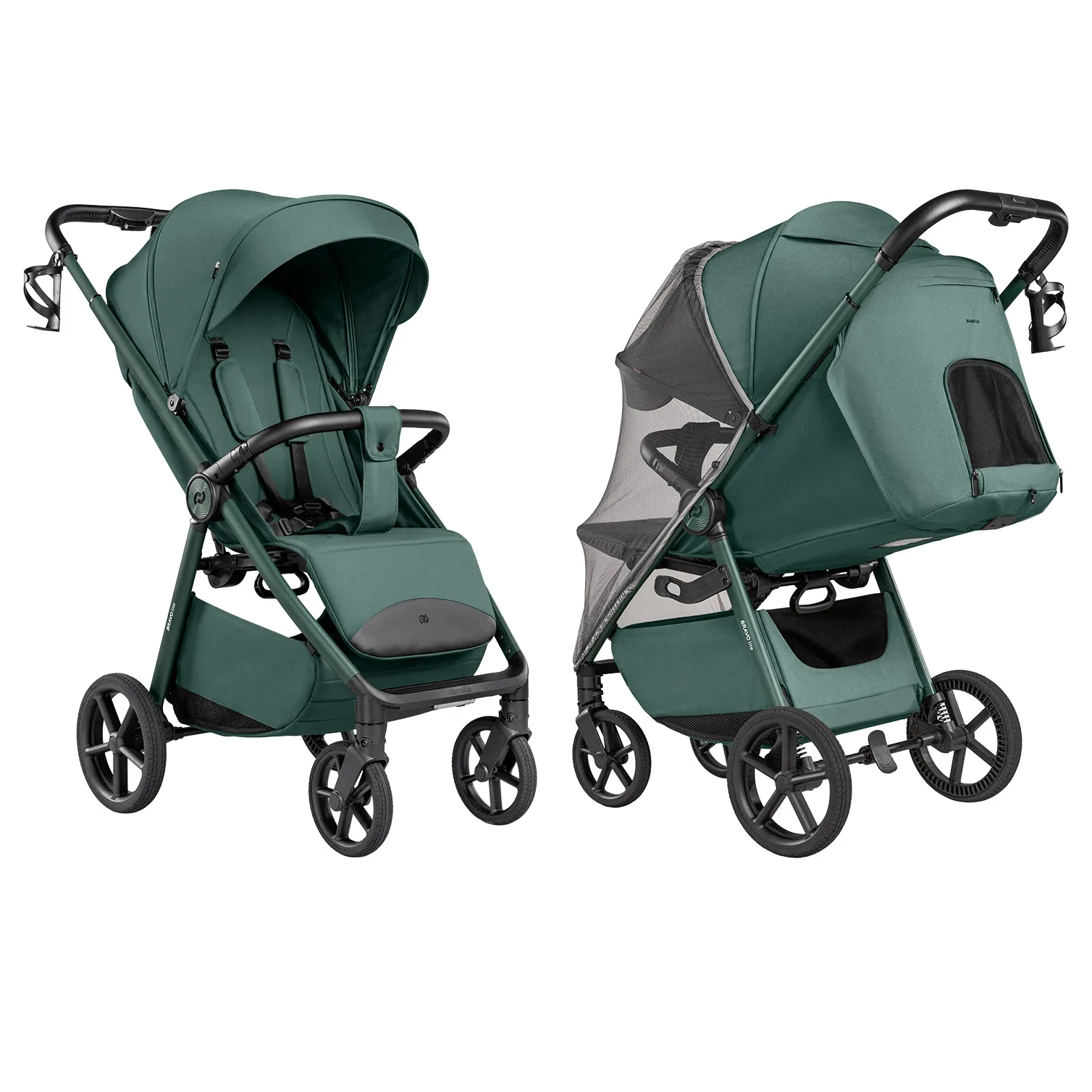 Прогулянкова коляска CARRELLO Bravo Lite CRL-5529 County Green - Зображення 12