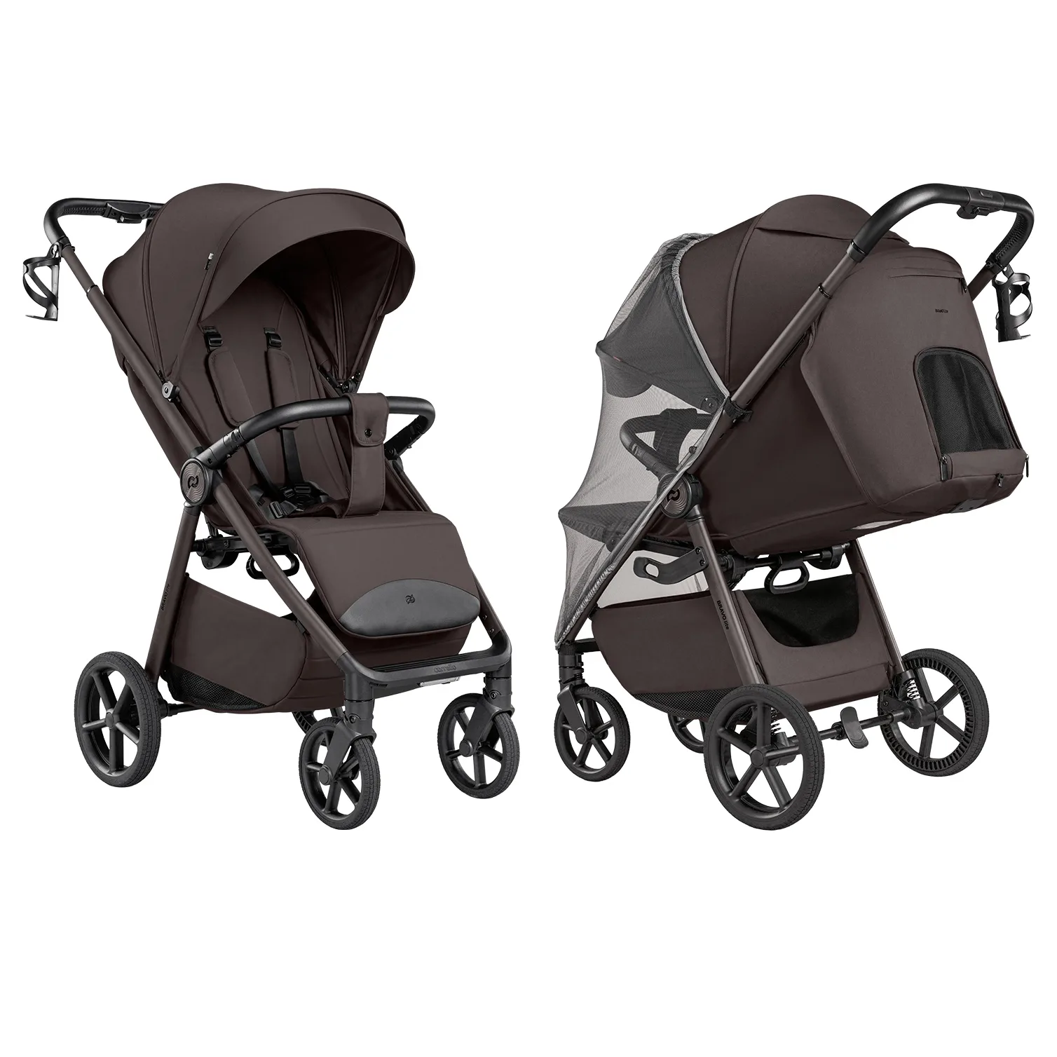 Прогулянкова коляска CARRELLO Bravo Lite CRL-5529 Supreme Brown - Зображення 7