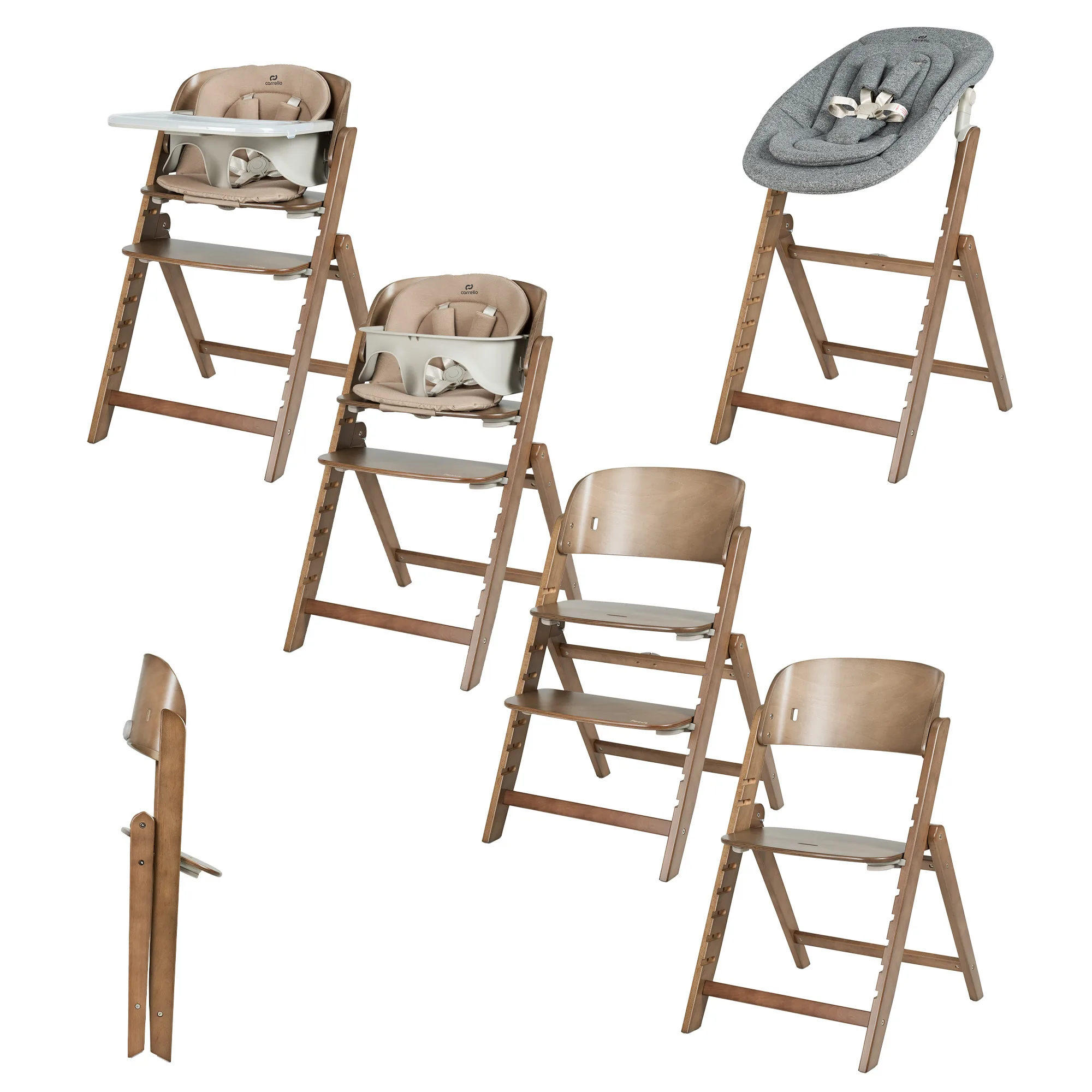 Стілець для годування CARRELLO Focus CRL-16801 Sahara Beige - Зображення 1