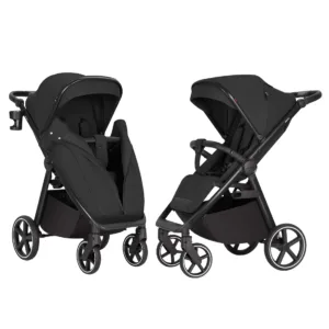 Прогулянкова коляска CARRELLO Bravo SL Deluxe CRL-5520 Ink Black