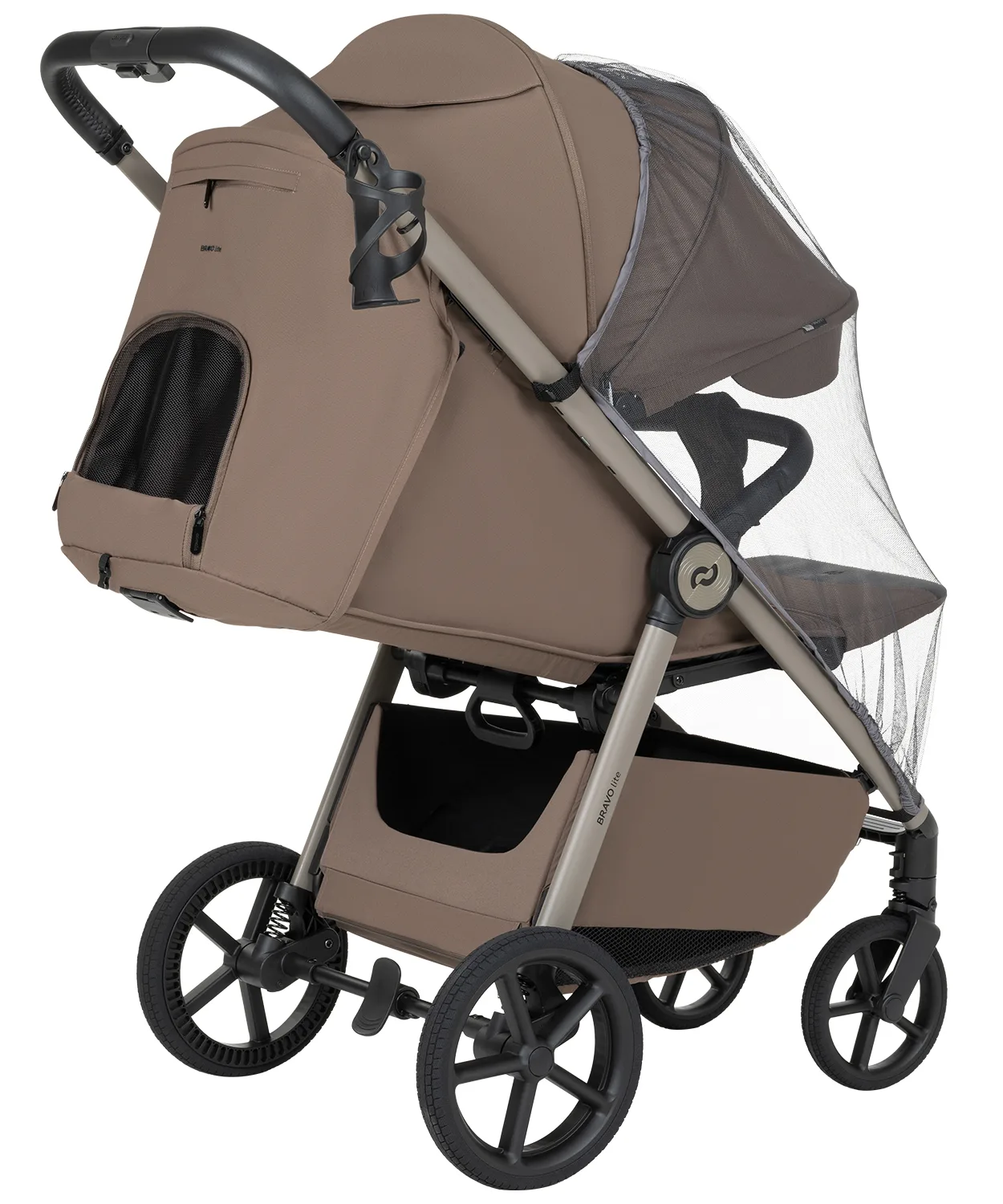Прогулянкова коляска CARRELLO Bravo Lite CRL-5529 Derby Brown - Зображення 5