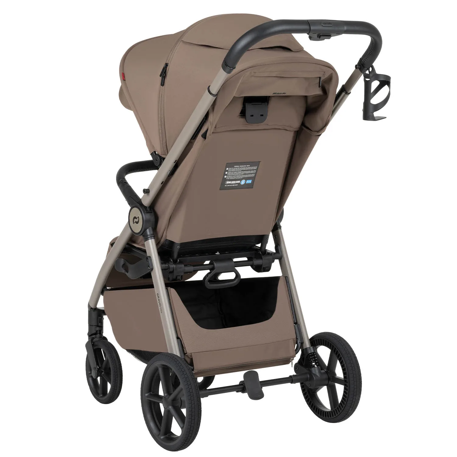 Прогулянкова коляска CARRELLO Bravo Lite CRL-5529 Derby Brown - Зображення 4