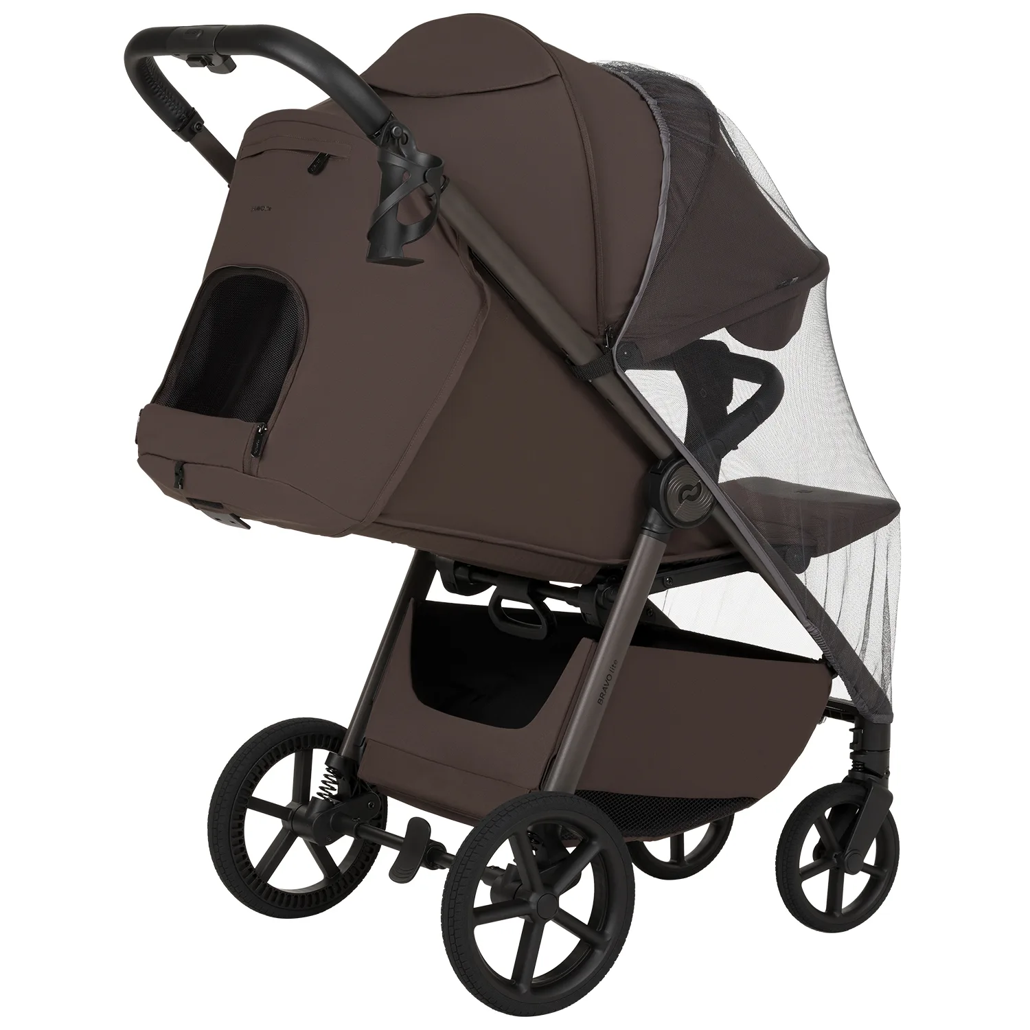 Прогулянкова коляска CARRELLO Bravo Lite CRL-5529 Supreme Brown - Зображення 9