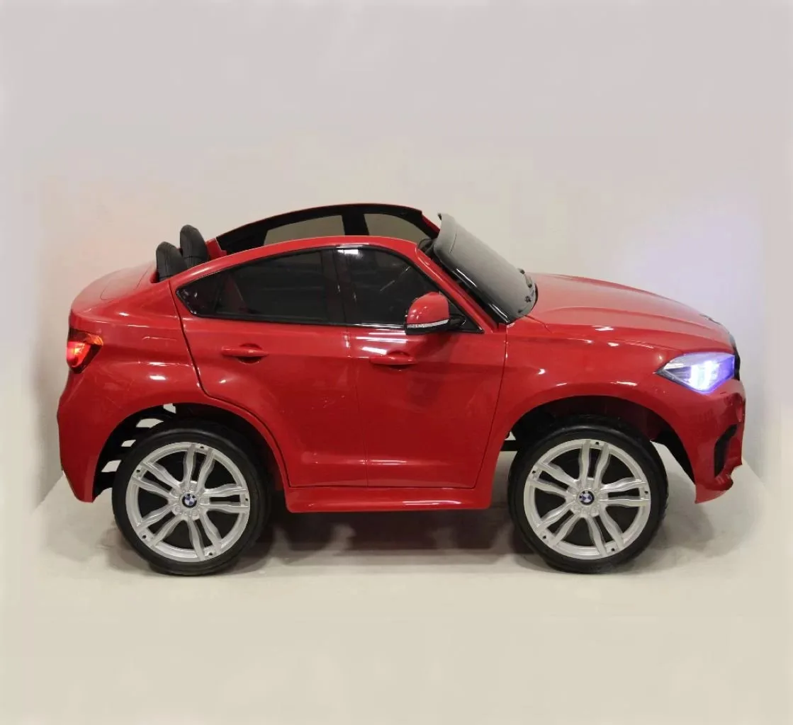 Електромобіль двомісний BMW X6M JJ2168 червоний - Зображення 9