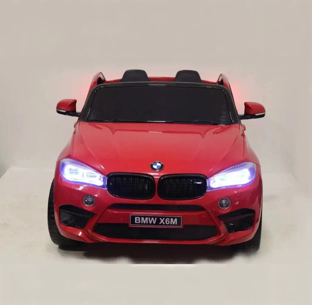 Електромобіль двомісний BMW X6M JJ2168 червоний - Зображення 8