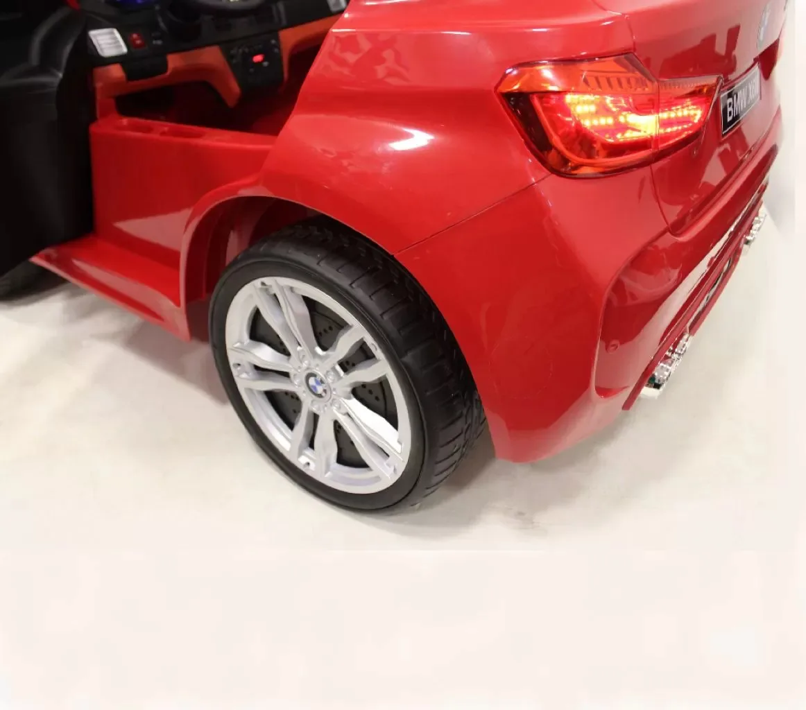 Електромобіль двомісний BMW X6M JJ2168 червоний - Зображення 4