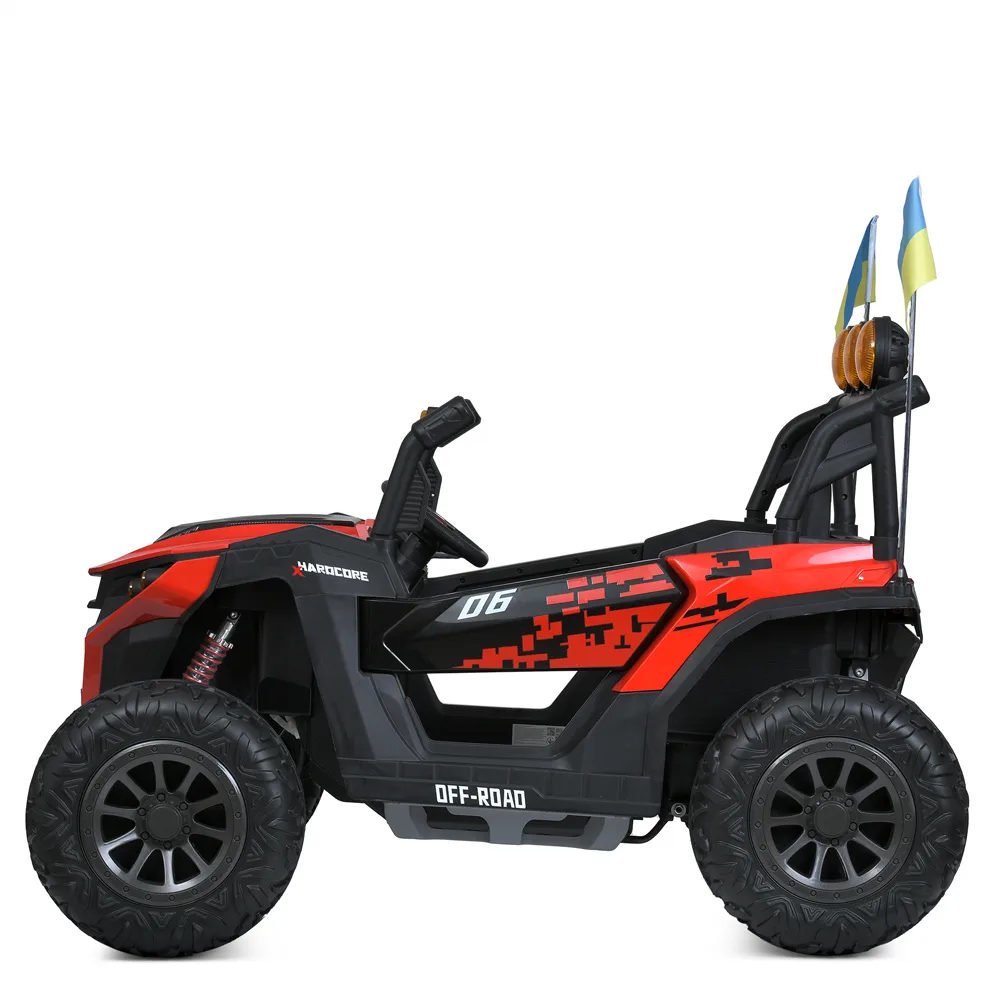Електромобіль Buggy M 6019EBLR-3, Червоний - Зображення 4