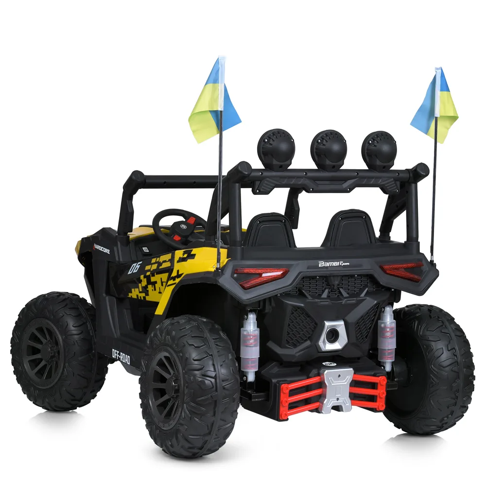 Електромобіль Buggy M 6019EBLR-6, Жовтий - Зображення 3
