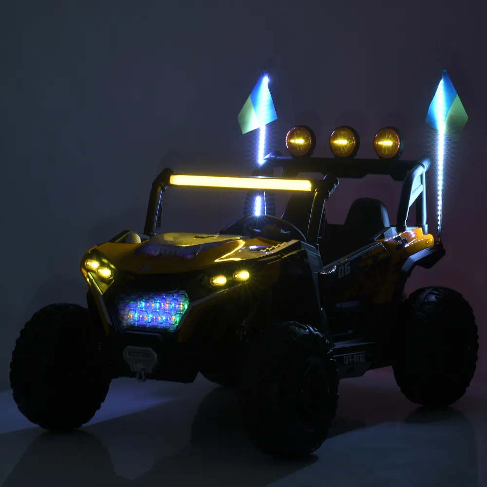 Електромобіль Buggy M 6019EBLR-6, Жовтий - Зображення 8