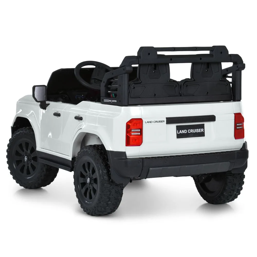 Електромобіль TOYOTA Land Cruiser M 6280EBLR-1, Білий - Зображення 2