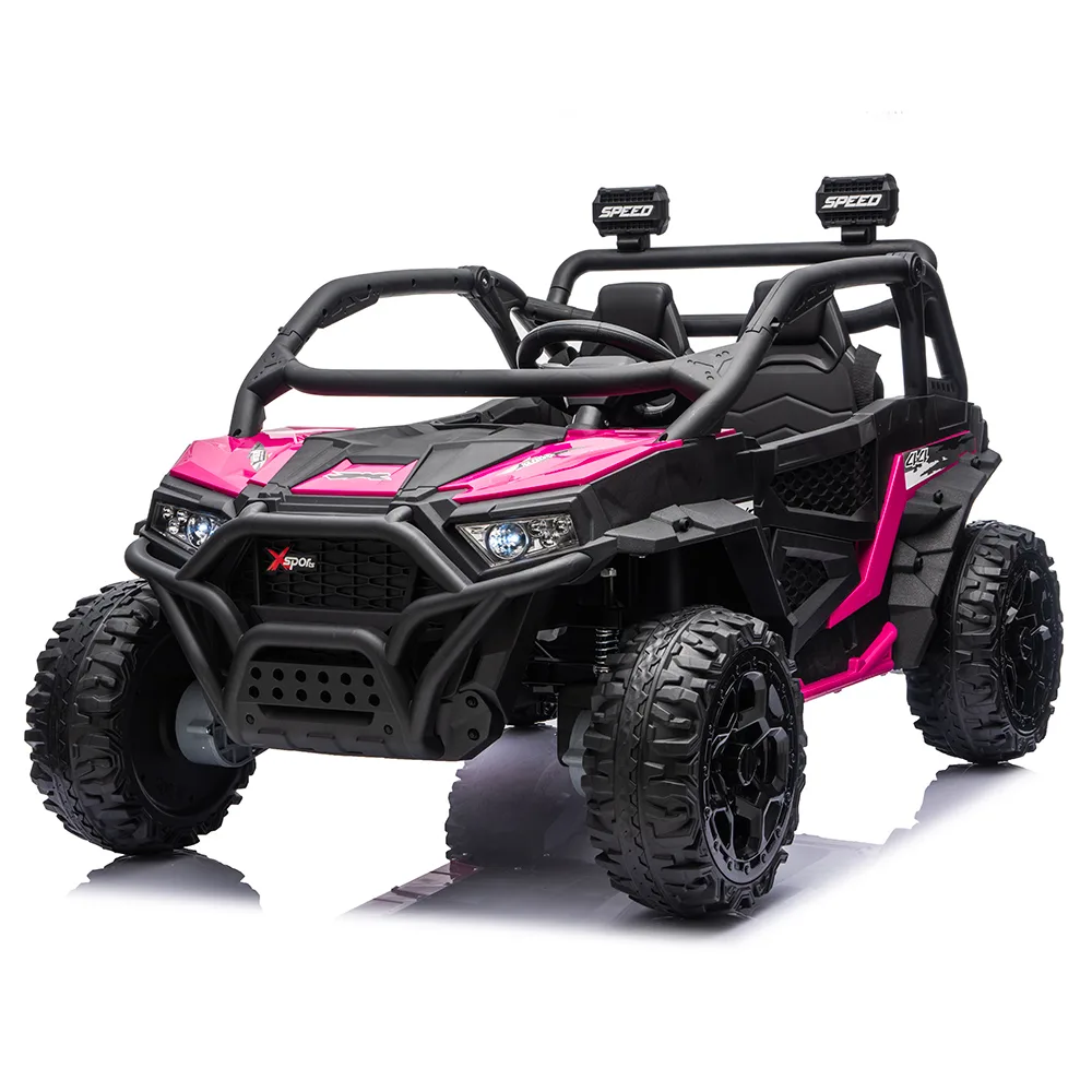 Електромобіль Buggy M 6481EBLR-8(24V), Рожевий - Зображення 1