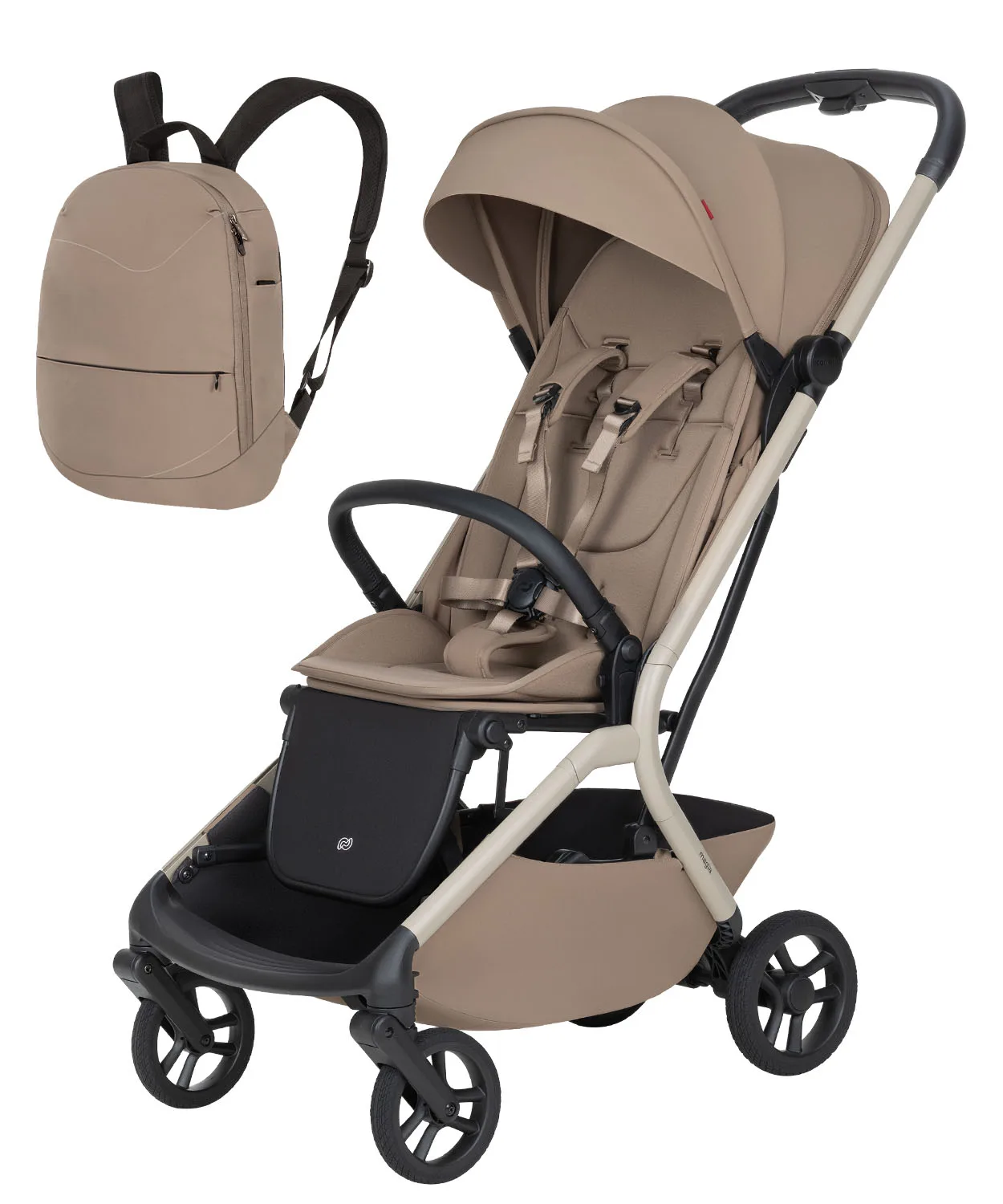 Прогулянкова коляска CARRELLO Magia CRL-5655 Spice Beige - Зображення 1