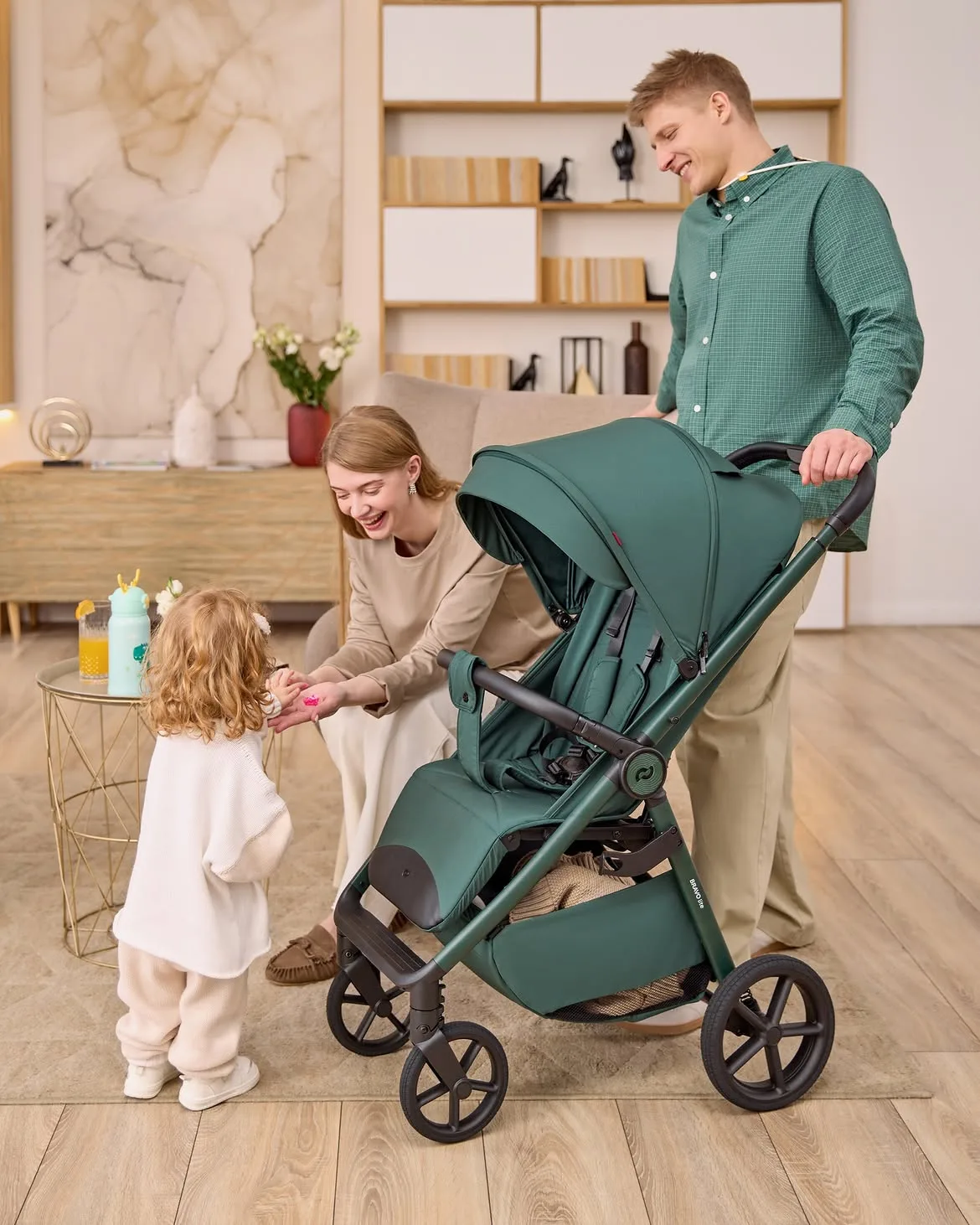 Прогулянкова коляска CARRELLO Bravo Lite CRL-5529 County Green - Зображення 2