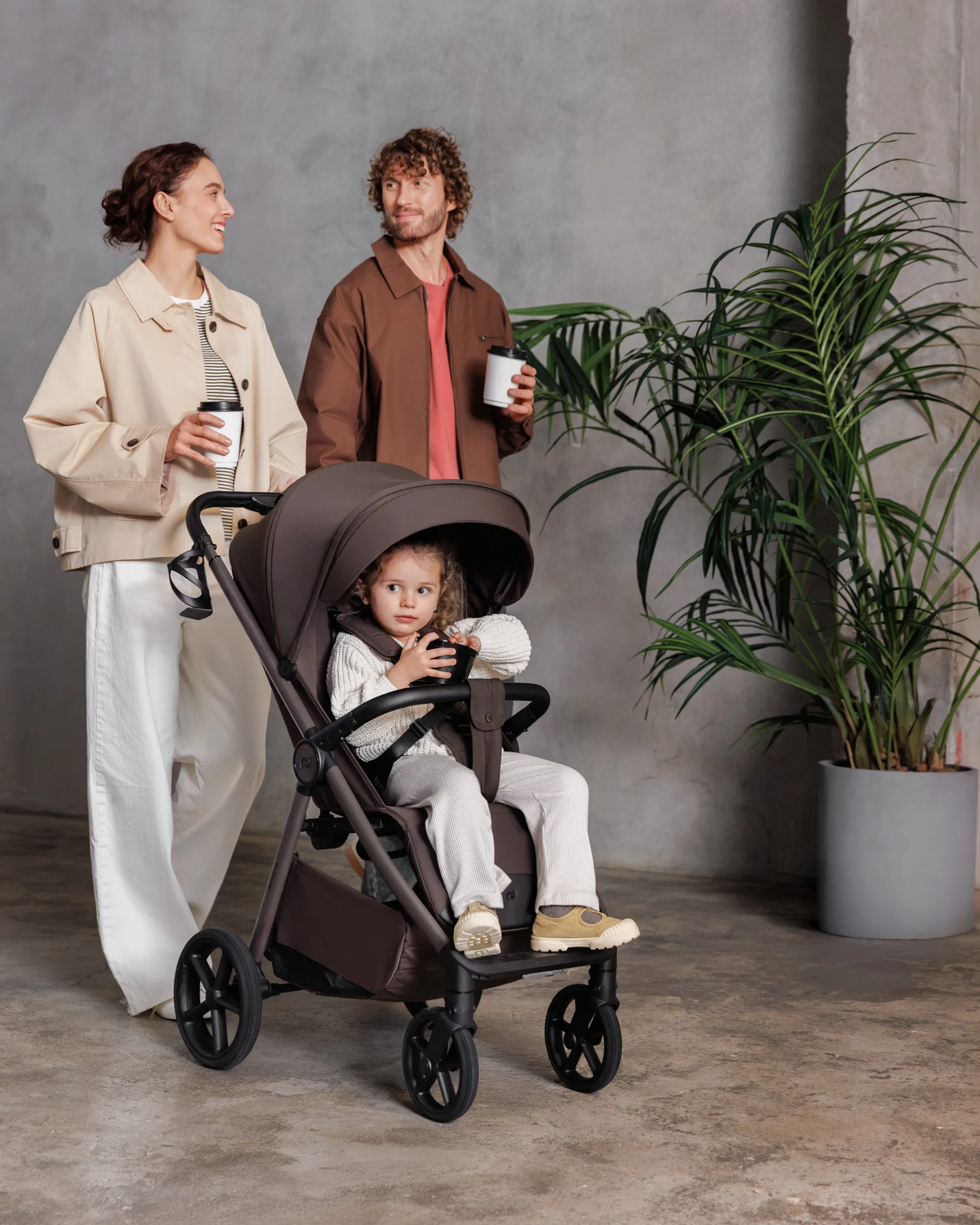 Прогулянкова коляска CARRELLO Bravo Lite CRL-5529 Supreme Brown - Зображення 1