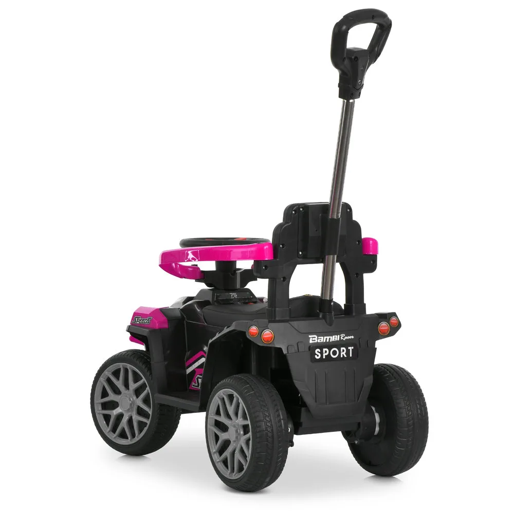 Квадроцикл Bambi Racer M 6300EBLR-8 Рожевий - Зображення 8