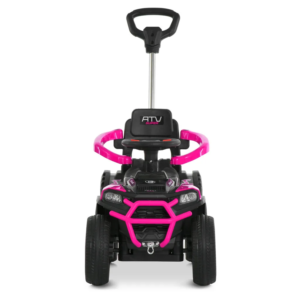 Квадроцикл Bambi Racer M 6300EBLR-8 Рожевий - Зображення 7