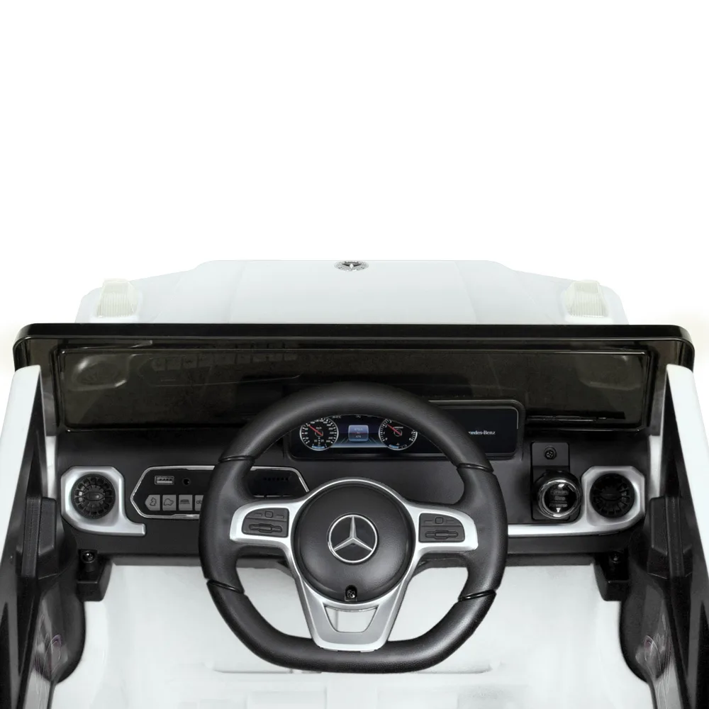 Електромобіль Mercedes G63 AMG JJ2077 білий - Зображення 6