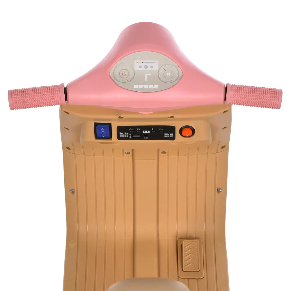 Електроскутер Bambi Racer M 6327L-8, Рожевий - Зображення 8