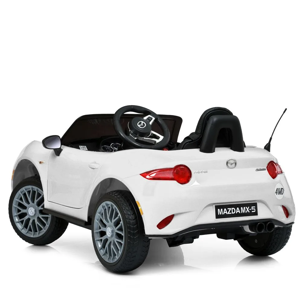 Електромобіль Mazda MX-5 M 5846EBLR-1 білий - Зображення 9