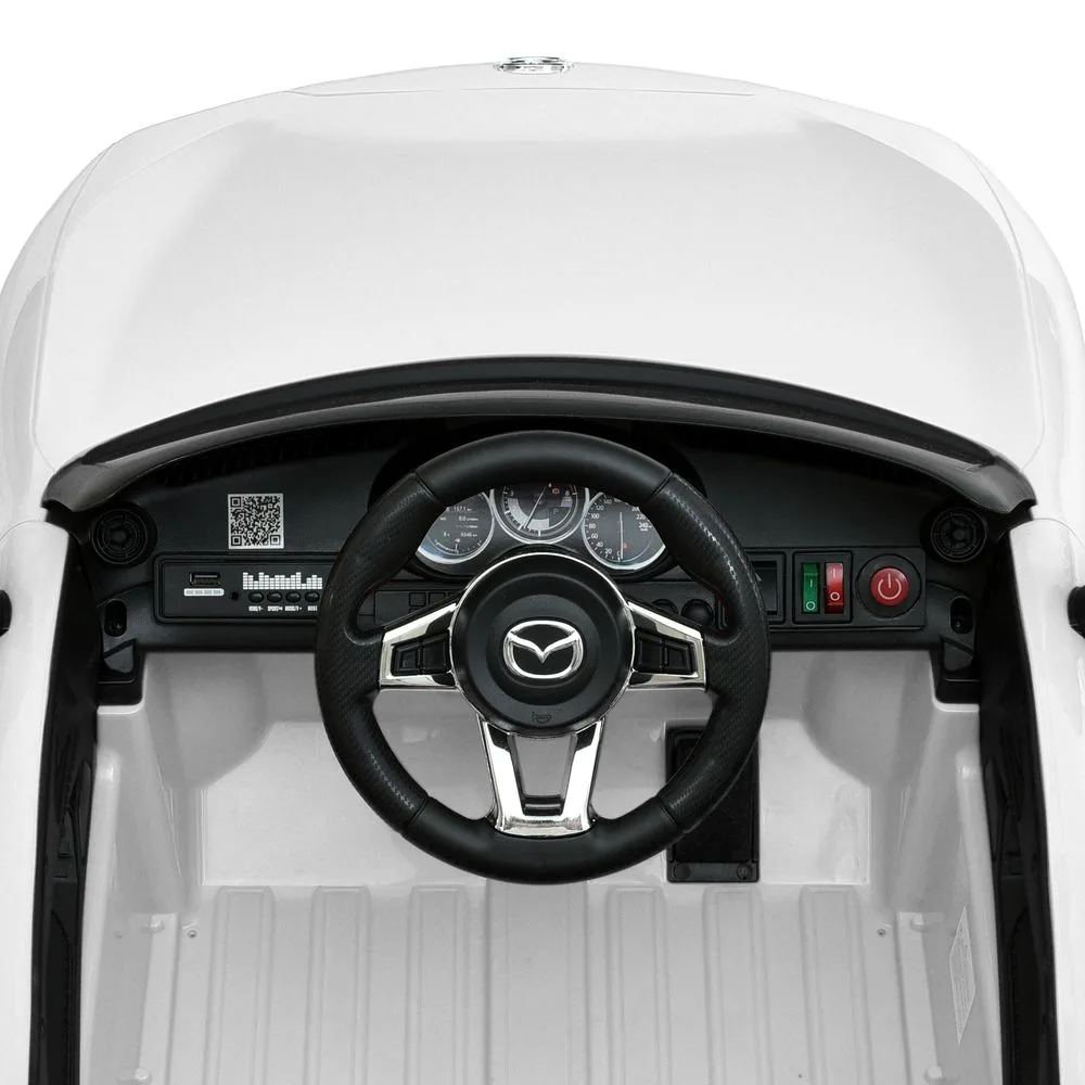 Електромобіль Mazda MX-5 M 5846EBLR-1 білий - Зображення 8