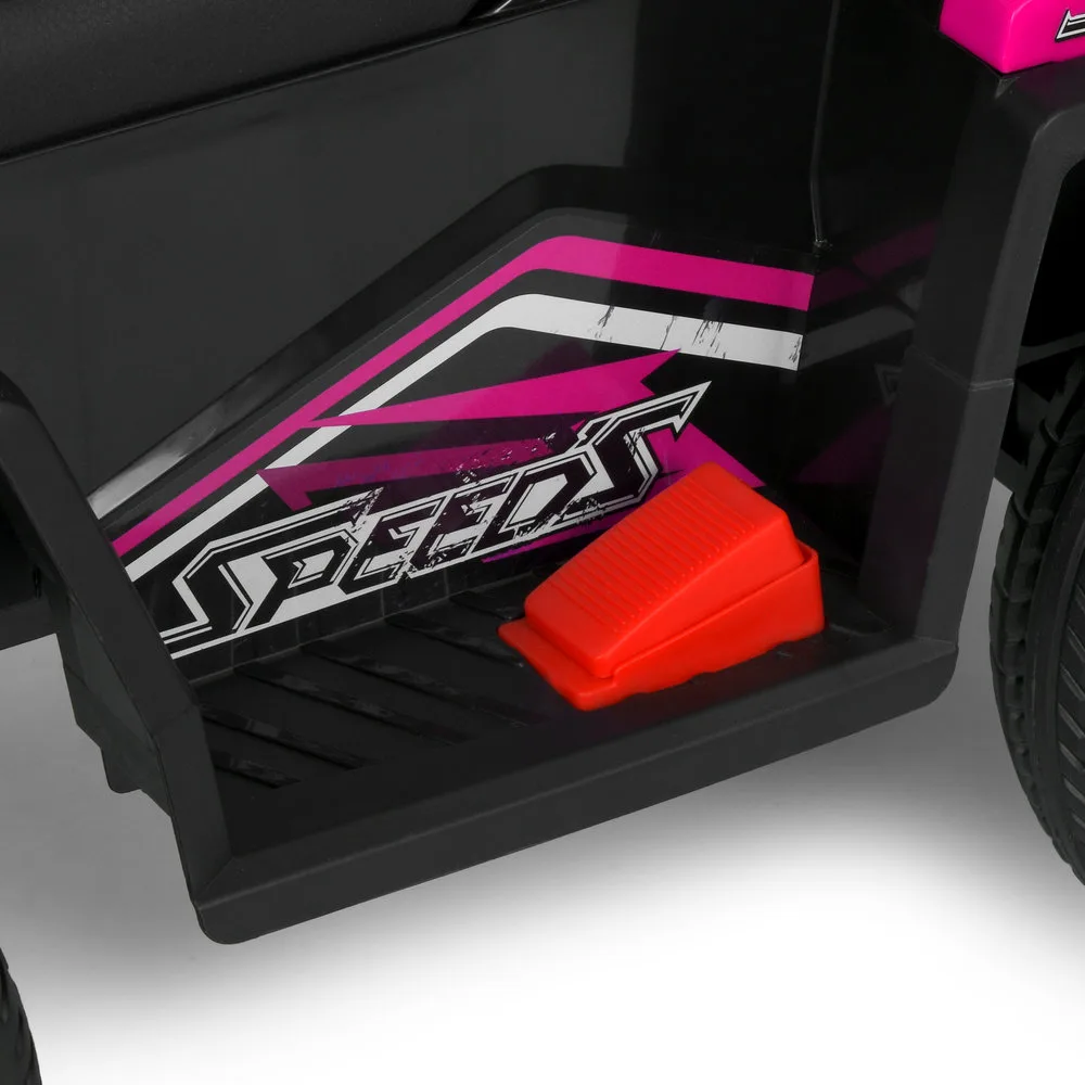 Квадроцикл Bambi Racer M 6300EBLR-8 Рожевий - Зображення 4